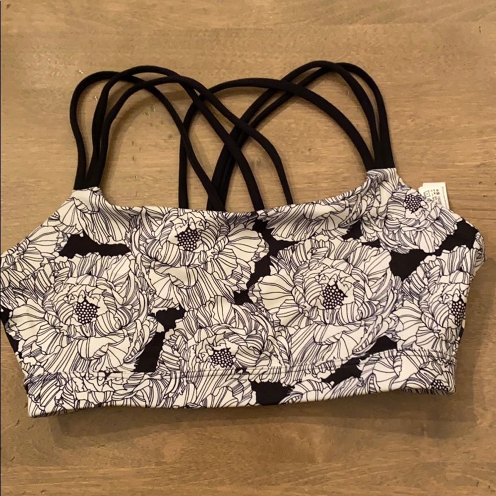 Floral Sports Bra